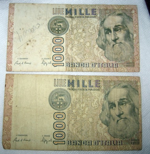 Banconota 1000 lire marco polo - banconota,