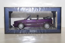 VW GOLF I CABRIOLET PURPLE GENESIS 1992 1:18 NOREV 188567 MOLTO RARA una/500