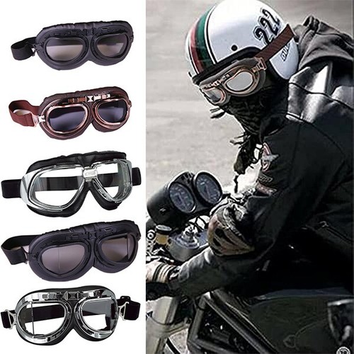 Occhiali vintage moto custom - occhiali,