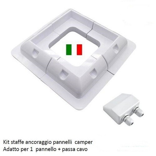 Kit staffe abs fissaggio - staffe,