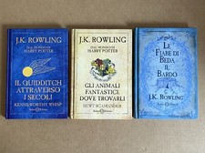 ANIMALI FANTASTICI e DOVE TROVARLI, IL QUIDDITCH, LE FIABE DI BEDA IL BARDO