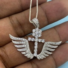 Ciondolo croce donna - , diamante