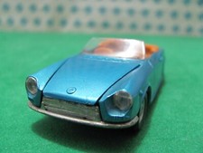 Vintage - FIAT 124 Sport Spider - 1/43 Politoys 555 - Made in Italy 1968      