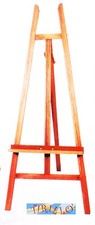 PITTURA -  Cavalletto a lira in legno