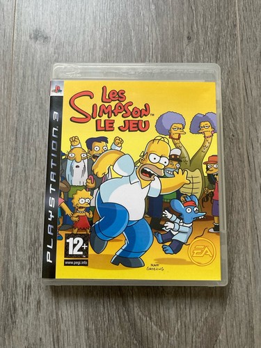 Les simpson jeu ps3 pal - le,