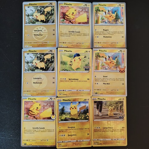 Pokemon lotto pikachu reverse - pokemon,