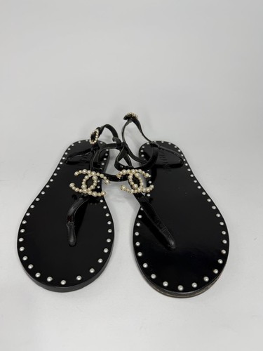 Chanel pearl strap - pearl, cc