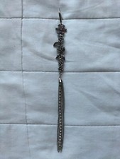 Long metal strass single - &,