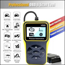 Per Fiat 500 Lettore Codice Diagnostico Auto Strumento Reset Guasti OBD2 Motore Scanner