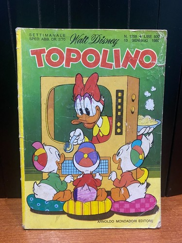 Topolino 1259 edizione - topolino,