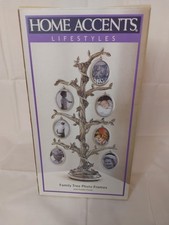 Cornici foto albero genealogico accenti casa stili di vita rose vite dettagliate nuove con scatola