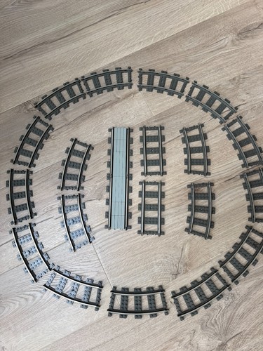 Lego vintage grigio pista - 9v,