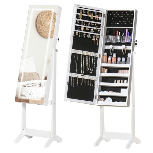 Homcom specchio portagioie - homcom,