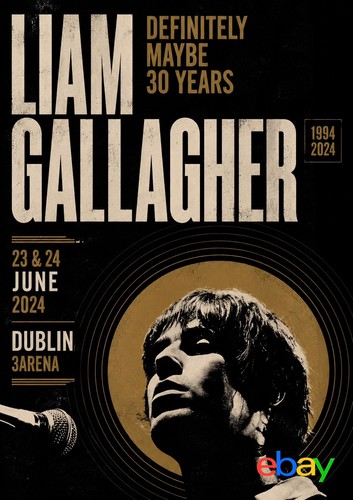 Liam gallagher dublin 2024 - liam,