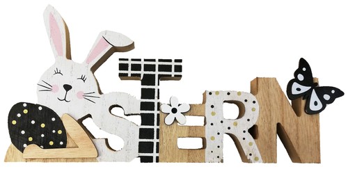 Scritta decorativa pasqua con - decorativa,