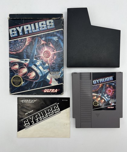 Gyruss nintendo nes - nintendo, 1989