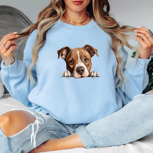 Felpa donna pit bull - bull, di