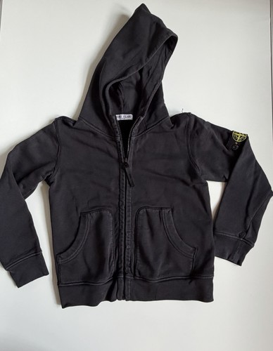 Felpa nera con cappuccio zip - cappuccio,