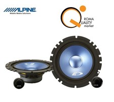 Alpine SXE-17CS Kit Altoparlanti 2 Vie Separate 16 cm 165 mm Woofer Tweeter BLU