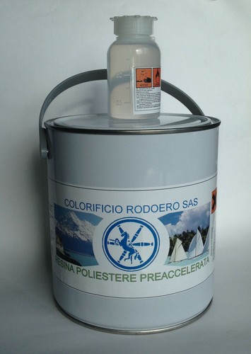 Resina poliestere bicomponente - resina,