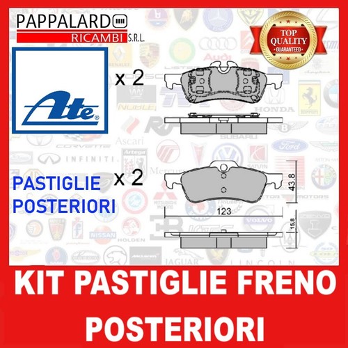Kit pastiglie freni ate - kit,
