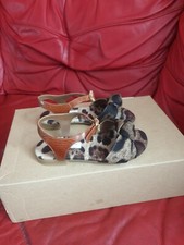 Sandali aperti Dolce e Gabbana per bambini con stampa animalier taglia 9 (27)