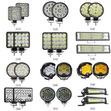 2-4X Faro da Lavoro Led