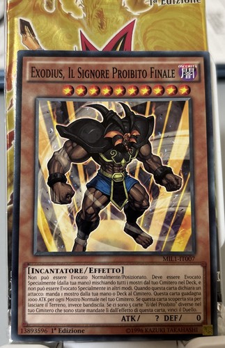 Exodius signore proibito - il,