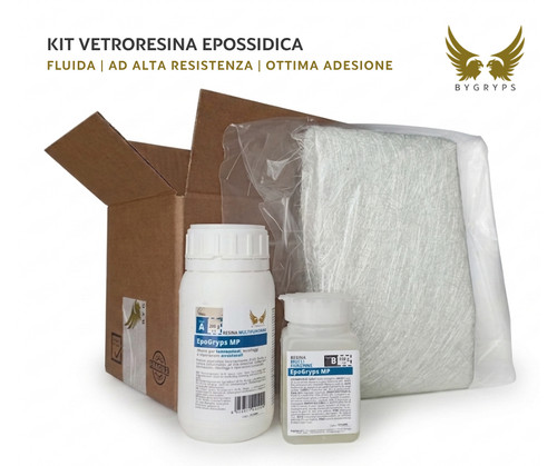 Kit resina epossidica fibra - kit,