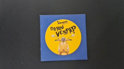 Vespa sprint brochure catalogo - sprint,