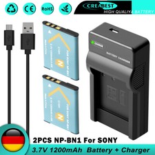 2x NP-BN1 NP-BN batteria +