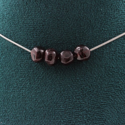 Collana perle granato - collana,