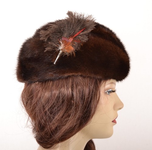 Z524 cappello visone - z524,