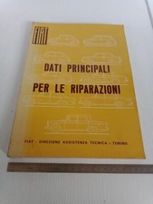 manuale dati principali 1966