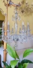 Lampadario Chandelier Vintage Cristallo Boemia