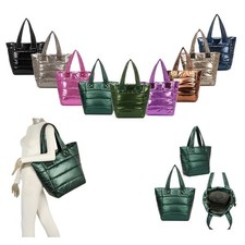 Borsa donna XXL borsa nylon SHOPPER borsa a tracolla SPORT weekend vacanza viaggio