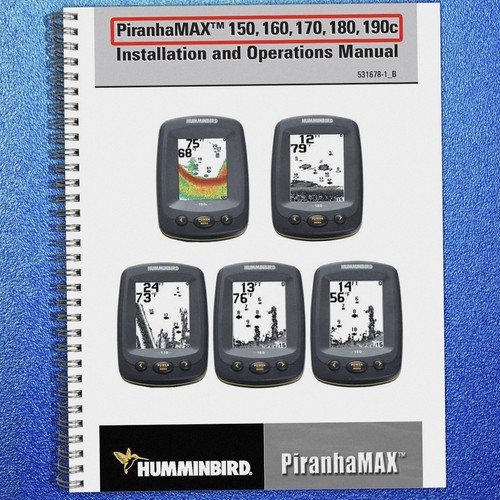 Humminbird piranhamax 150 160 - humminbird,