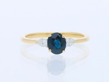 Anello Diamanti Zaffiro Non