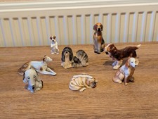 Mid-Century Ceramic Small Dogs