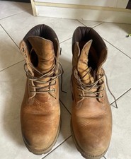 TIMBERLAND stivale 6INCH 27094 Anniversary - pelle nabuk impermeabile cuoio EU43