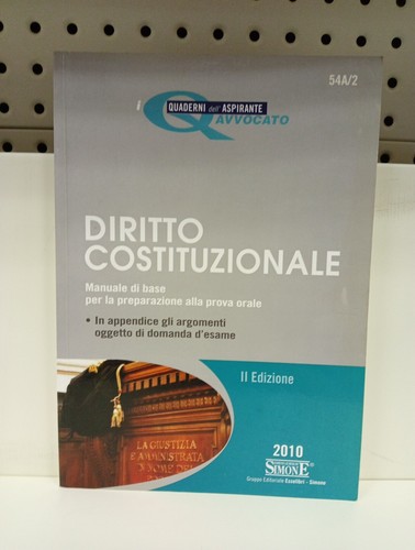 Diritto costituzionale - diritto,
