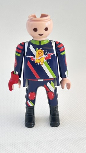 Playmobil personaggio motard - personaggio,