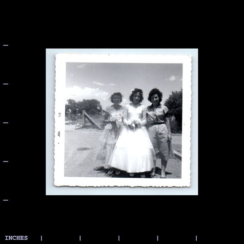 Foto quadrata vintage - , donna