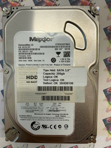 Hard disk usato sata - sata, 3,5"
