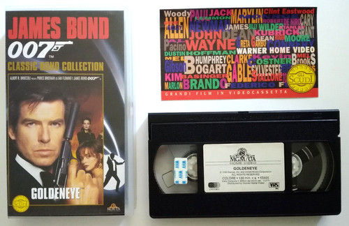 Vhs james bond 007 - 007, goldeneye
