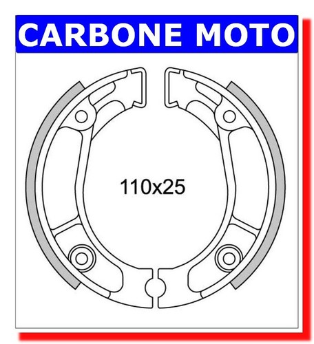 Ganasce freno posteriore - freno, honda
