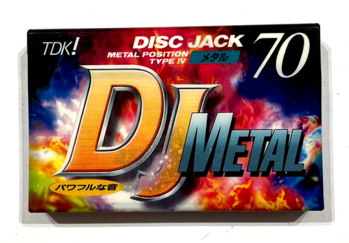 Tdk metal audiocassetta - tdk, 70