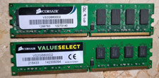 2x 2gb ddr2 Corsair  VS2GB800D2 Totale 4Gb