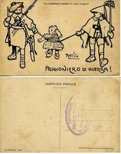 CARTOLINA PRIGIONIERO DI
