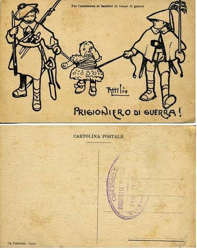Cartolina prigioniero - prigioniero, di
